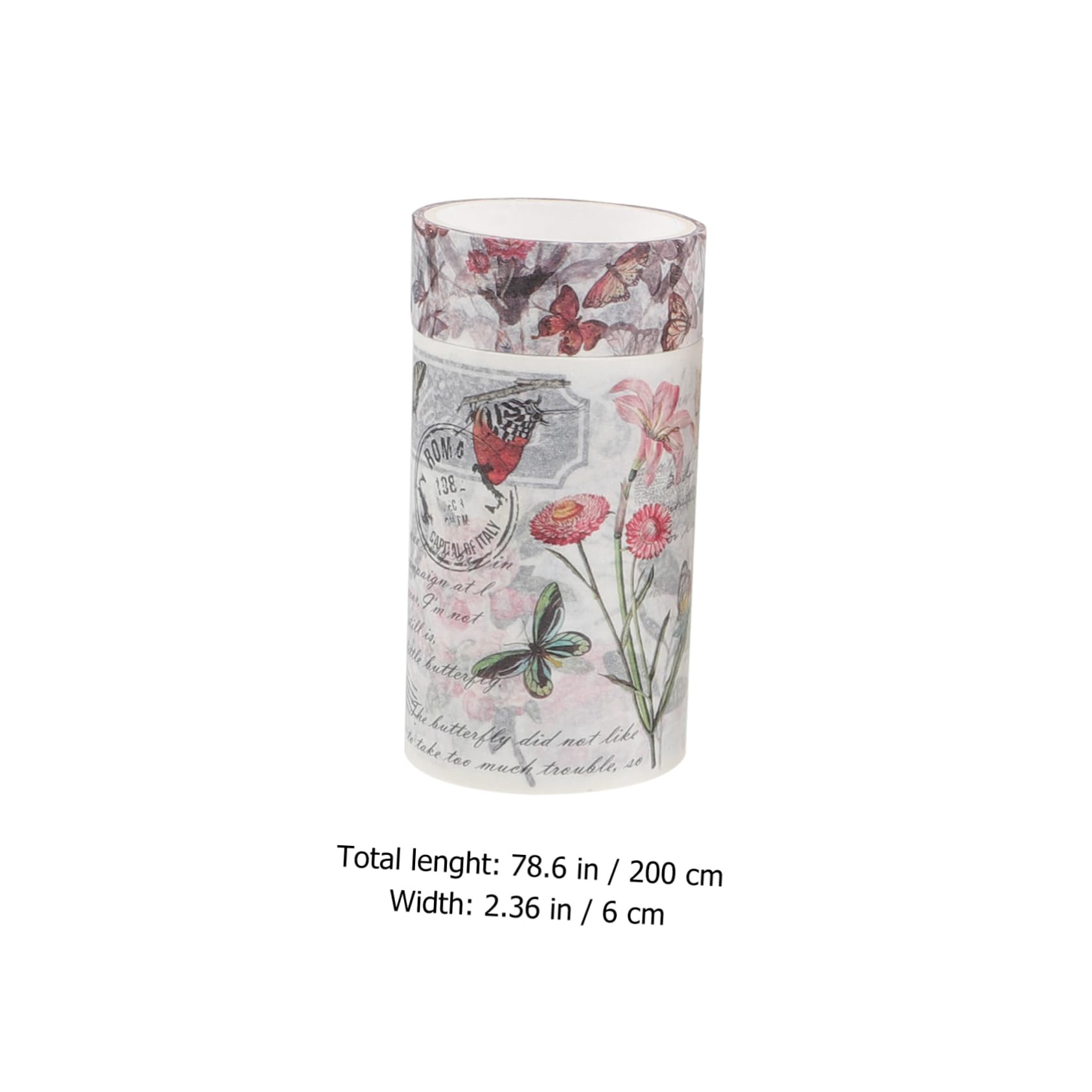 Angoily 4 Set Washi Tape Decorativo Con Motivo E Nastro Adesivo Per Scrapbooking E Creazioni Fai Da Te Per Album 17 * 4