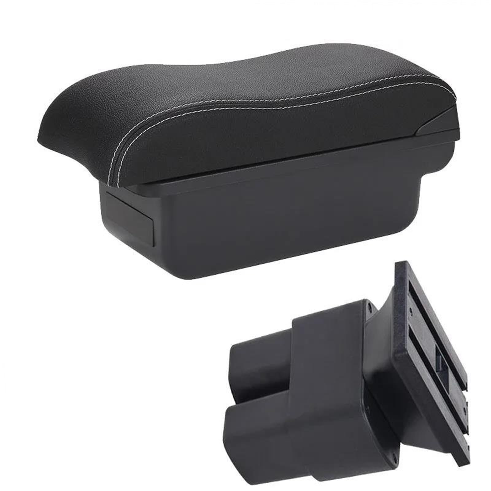 Hjkdsz Type C Cars Armrest Box Protector Curved Surface Center Console Storage For Nissan Nv200 For Evalia Replacement Accessories(Type C)