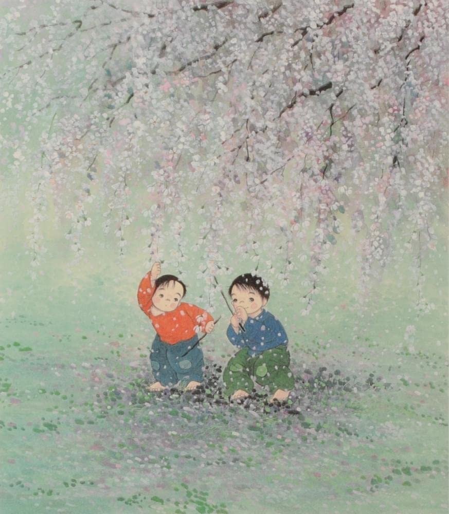 『200出品』 リトグラフ 129/250 絵画 青木繁 リトグラフ 「温泉」 43/200(R-041348) | ラフジュ工房