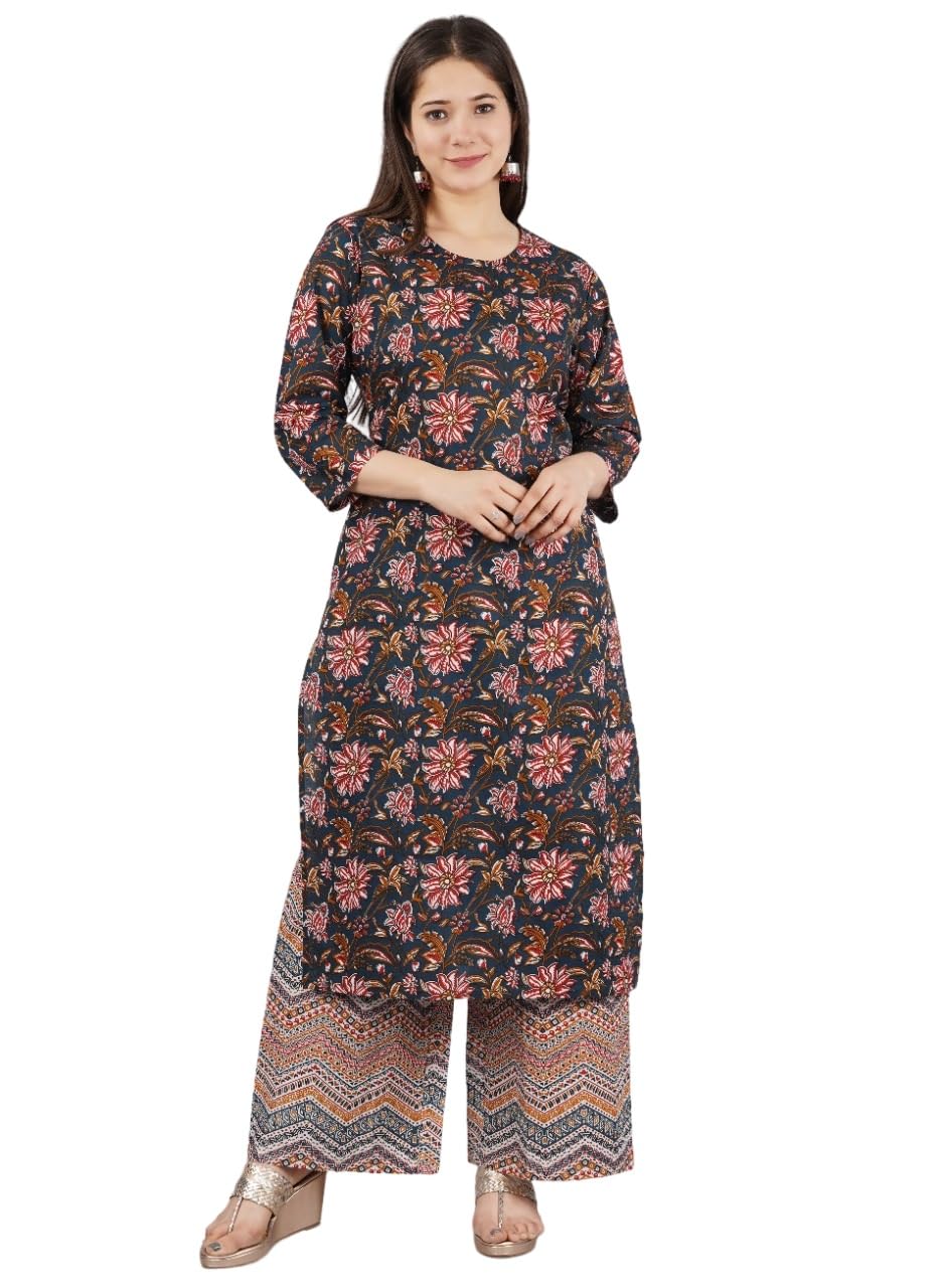 Tenue De Soirée Designer Kurtis en Coton Fluide et Léger - 5