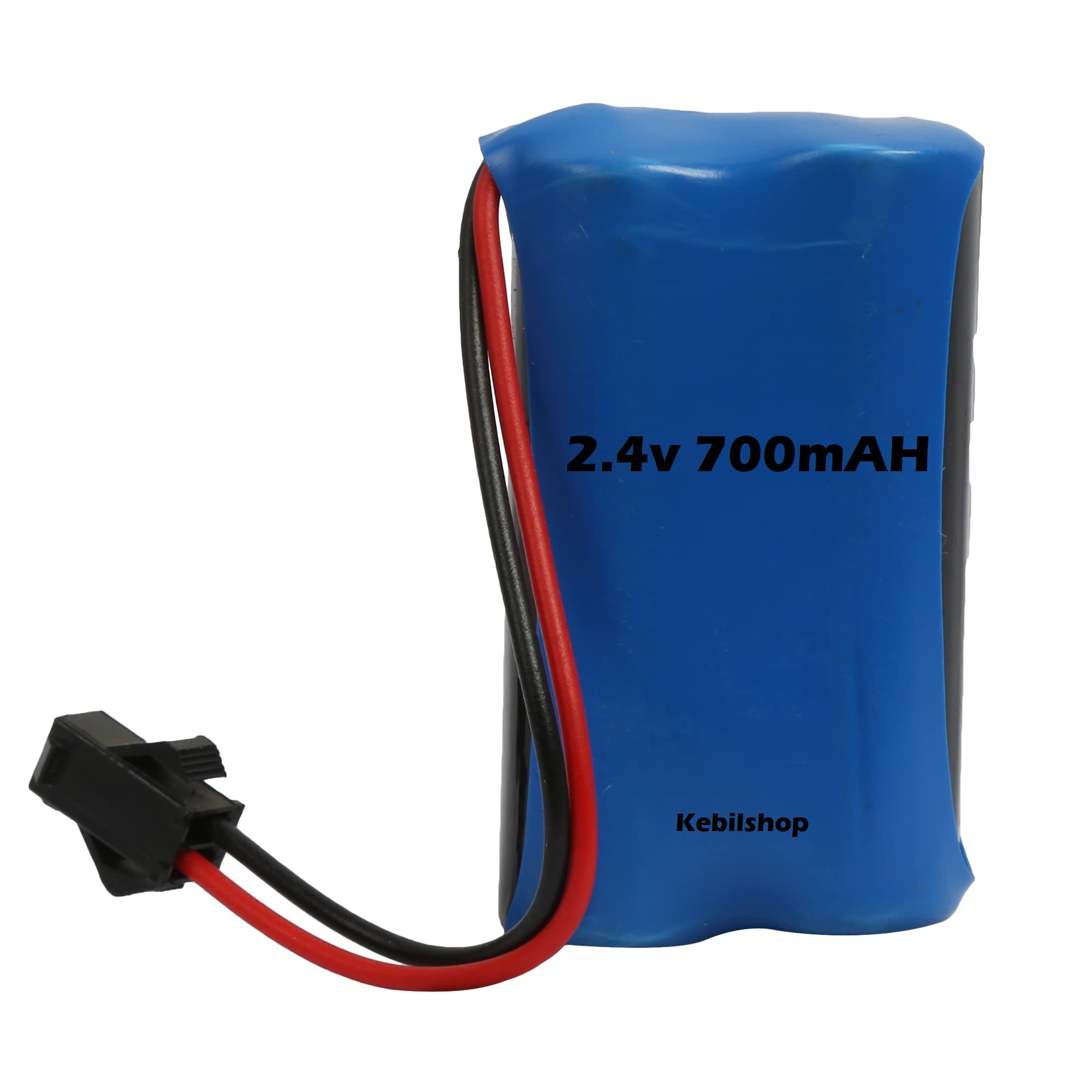 2.4 Volt 700mAh Ni-CD Rechargeable Batterry Cell(2 X AA 1.2V) for Toys,Drone,DIY,Industrial All Purpose Use (2.4 Volt)-image-45