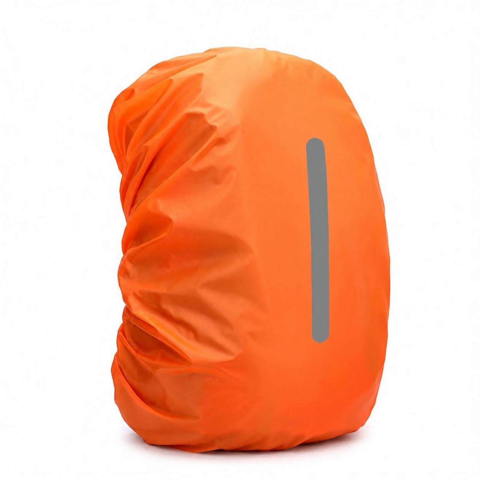 Backpack Rain Cover with Reflective Strip Waterproof Backpack Rain Cover Highly visibleVisibility for Commuters, Students, Hiking, Commuting, Travel M Orange-image-42
