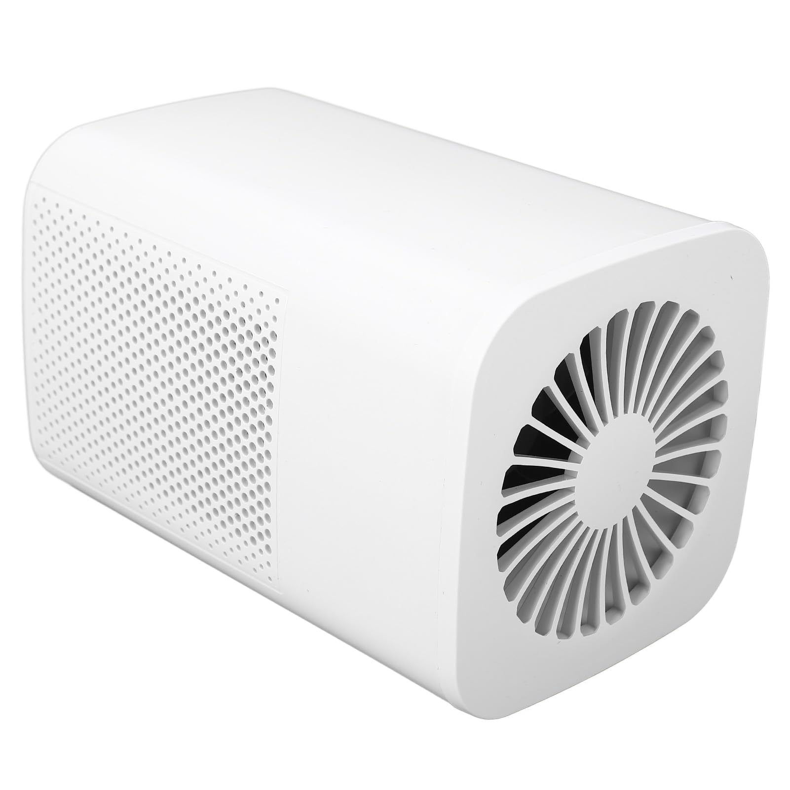 Purificador de aire de alta eficiencia solar alimentado coche filtro limpiador portátil para casa perro gallinero 10w