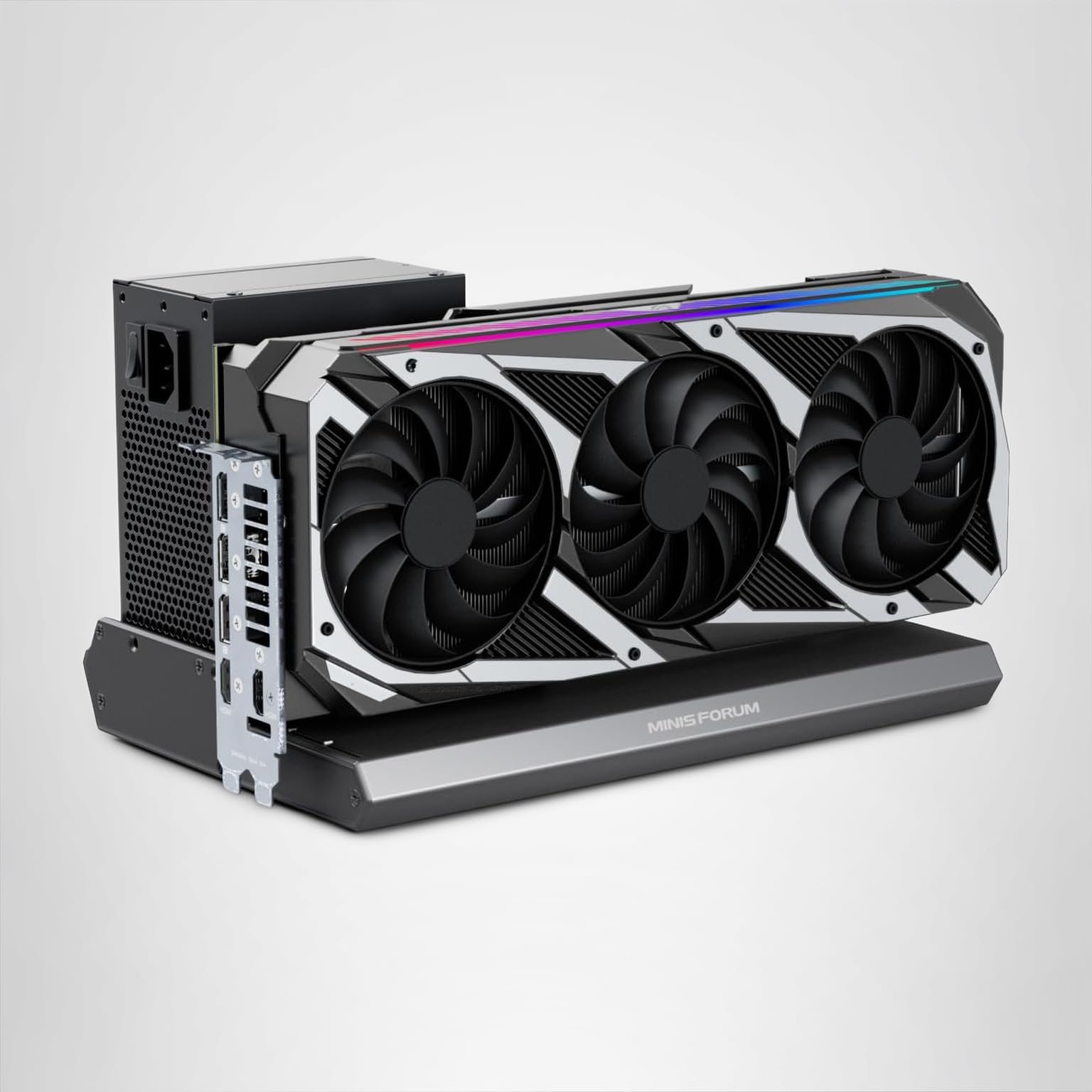 MINISFORUM DEG1 eGPU Dock Oculink拡張 RTX4060Ti/4090対応