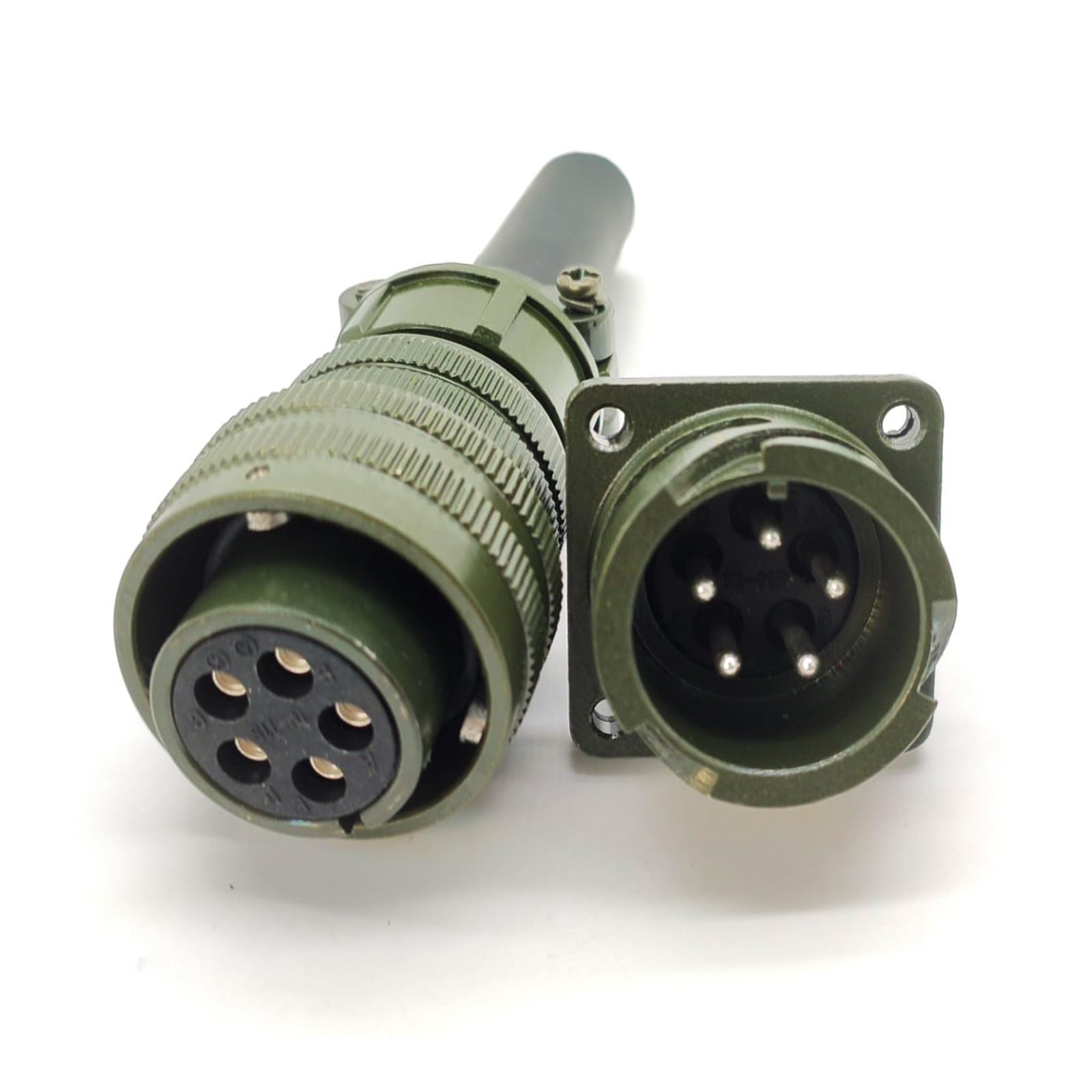 GXMRHWY Military Spec Connectors MS3106A18-11 MS3102A18-11 Male and Female 5 Pin Connector Bayonet Series