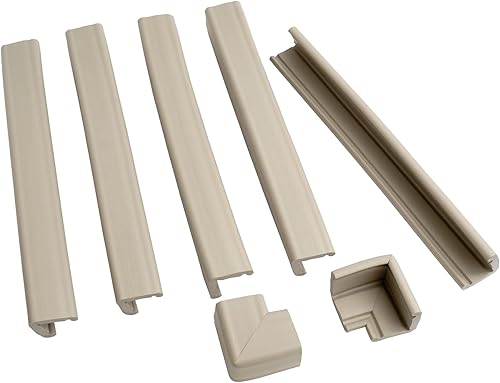 Miniatura 6 de Prince Lionheart Protector de chimenea con dos protectores de esquina, suaviza los bordes con estos protectores de esquina, protector de cabeza de