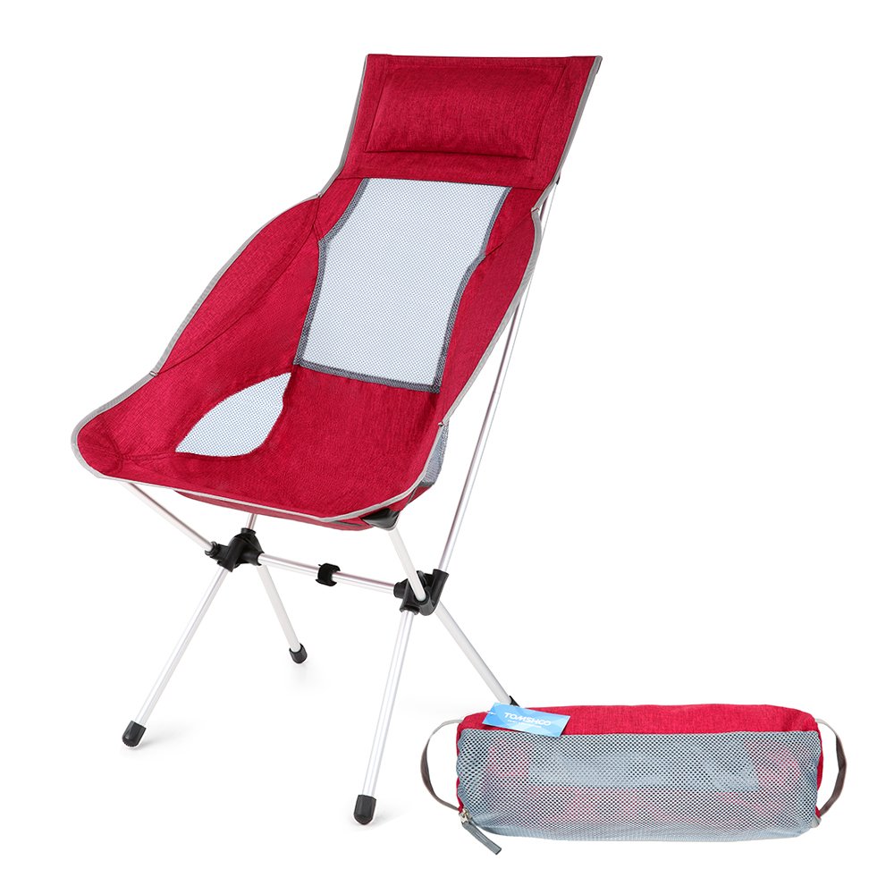 TOMSHOO Campingstühle Klappbar Klappstühle Faltstuhl mit Tragetasche für Wandern Sporting Picknick
