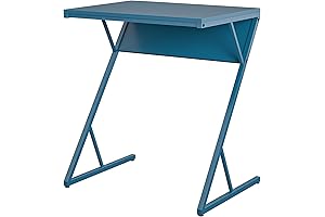Novogratz Regal Blue Laptop Couch Desk and Accent Table