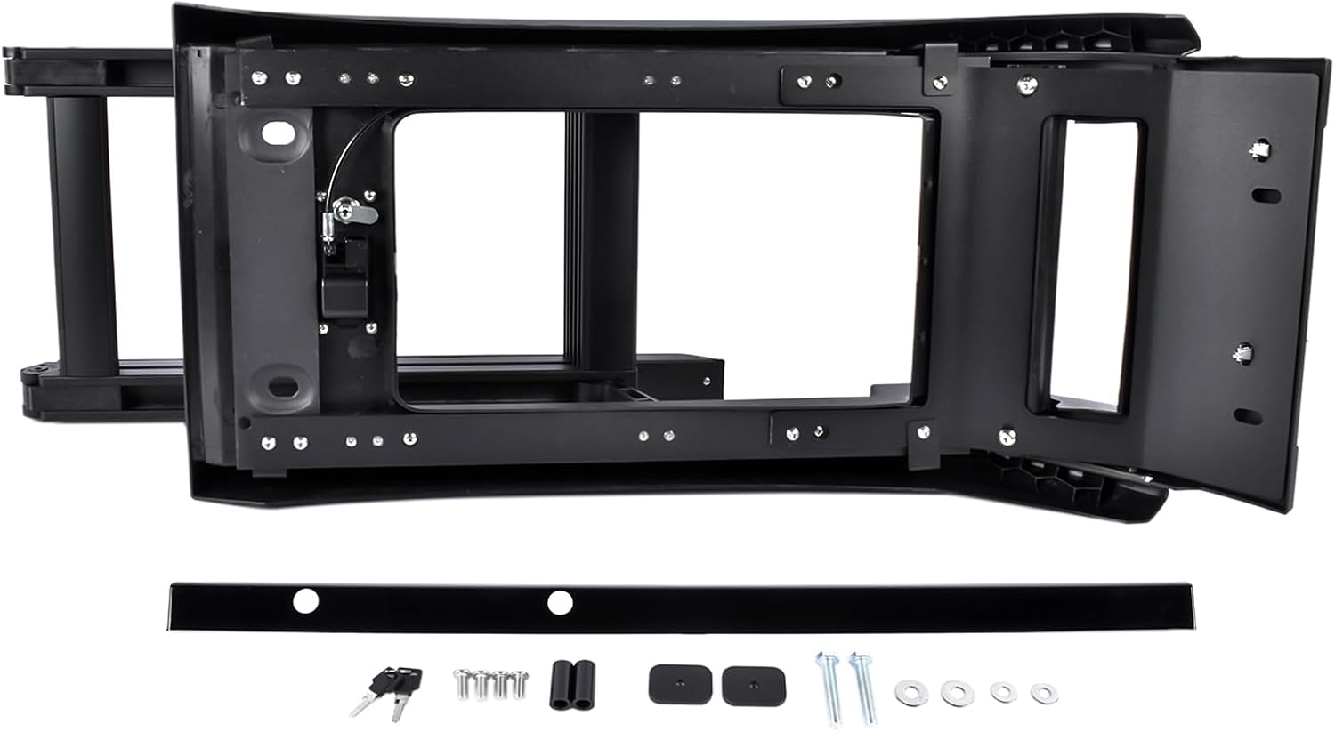 Black Side Roof Rack Side Access Ladder Replacement for Land Rover Defender 90 110 2020-2025 L663 Side Window Roof Step Ladder AKWH