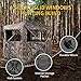 FUNHORUN Hunting Blind 270/360 Degree See Through Ground Blind with Carrying Bag, 2/3/4 Person Pop Up Camouflage Tent Portable Concealed Shelter
