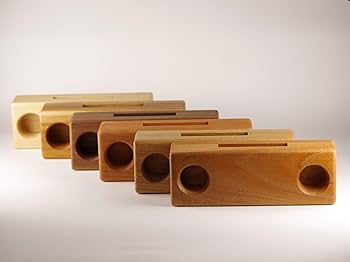 Amazon.co.jp: 木製スピーカースタンド ダブル ウッド