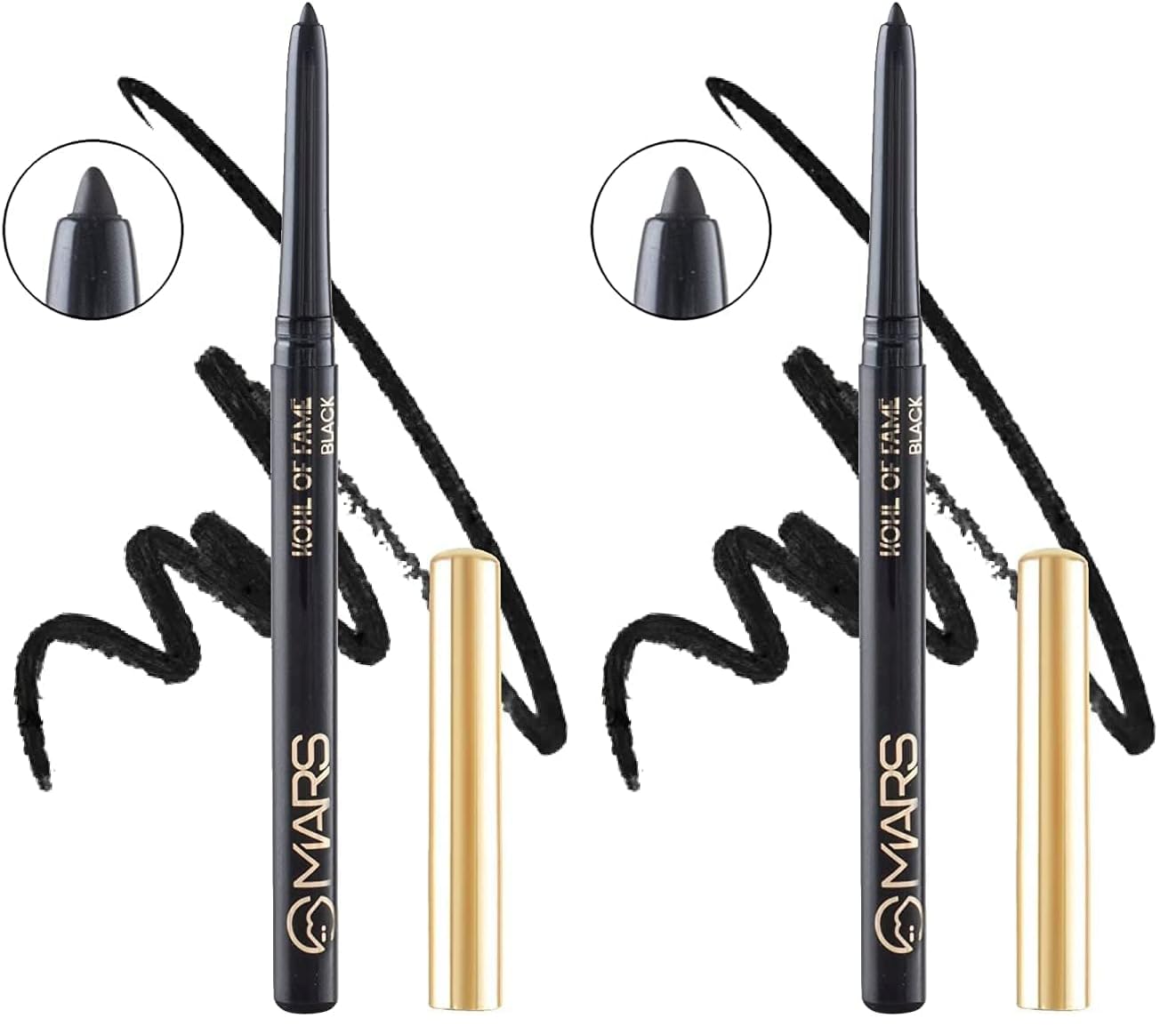 MARS Kohl of Fame: 12-Hour Long Lasting Kajal Liner -12