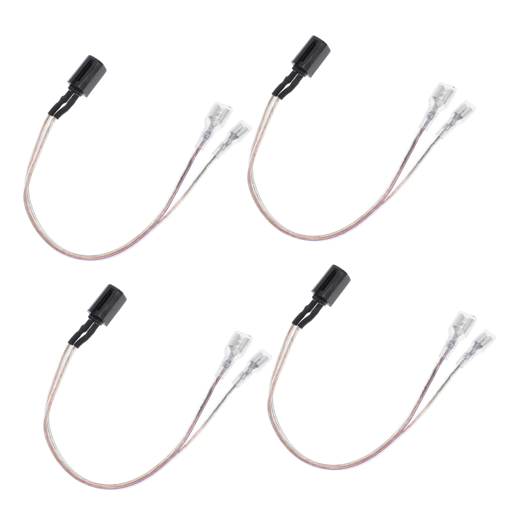 Angoily 4pcs Speaker Wire Connector Car Audio Harness High-pitched Plug for Easy Install No Damage Speaker Replacement Install Connect