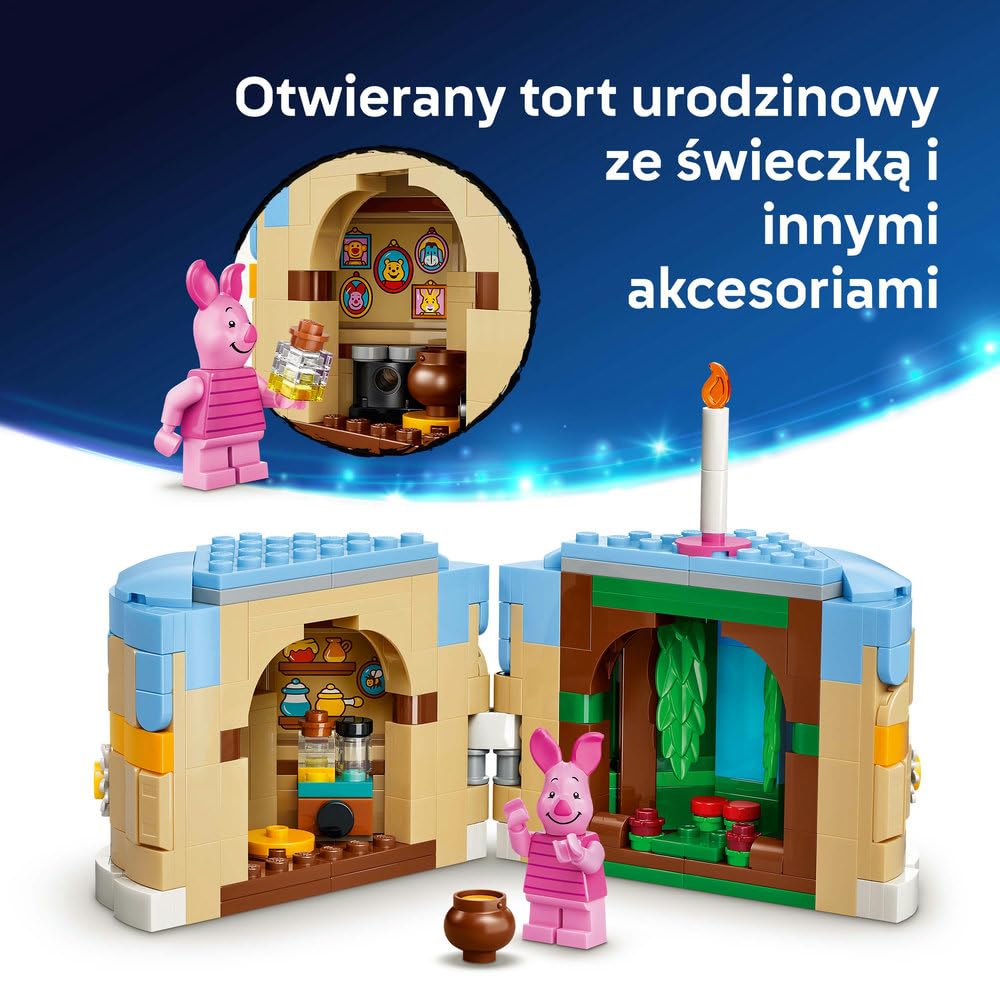 LEGO Disney Przyjęcie urodzinowe Prosiaczka 43305