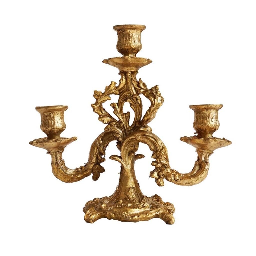 Candlestick Holders Nordic Retro Desktop Candlestick Palace Dining Table Candle Decoration Ornaments Candlesticks Holders for Home Decor