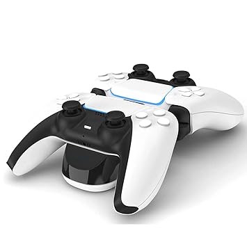 Chasdi PS5 Controller Charger USB Charging Station Dock for Dualsense Controllers Model 468
