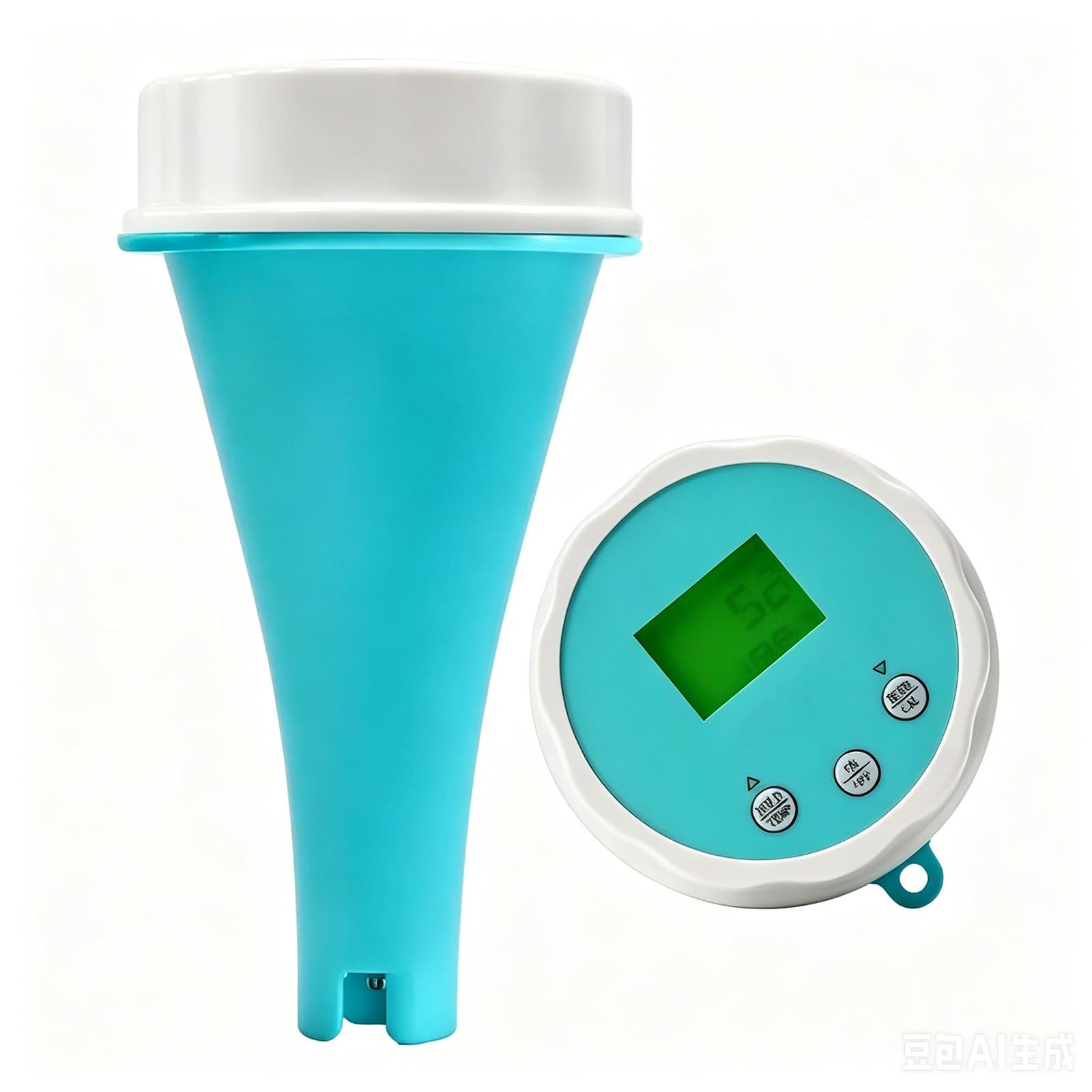 COYEUX 6-in-1 Water Quality Tester, Smart Pool Water Tester With Lcd Display, Measures Ph, Ec, Orp, Chlorine, Salinity And Temperature For Swimming Pool Spa Hot Tub