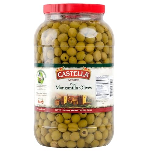 TableTop King Aceitunas sin hueso de Manzanilla - 1 galón