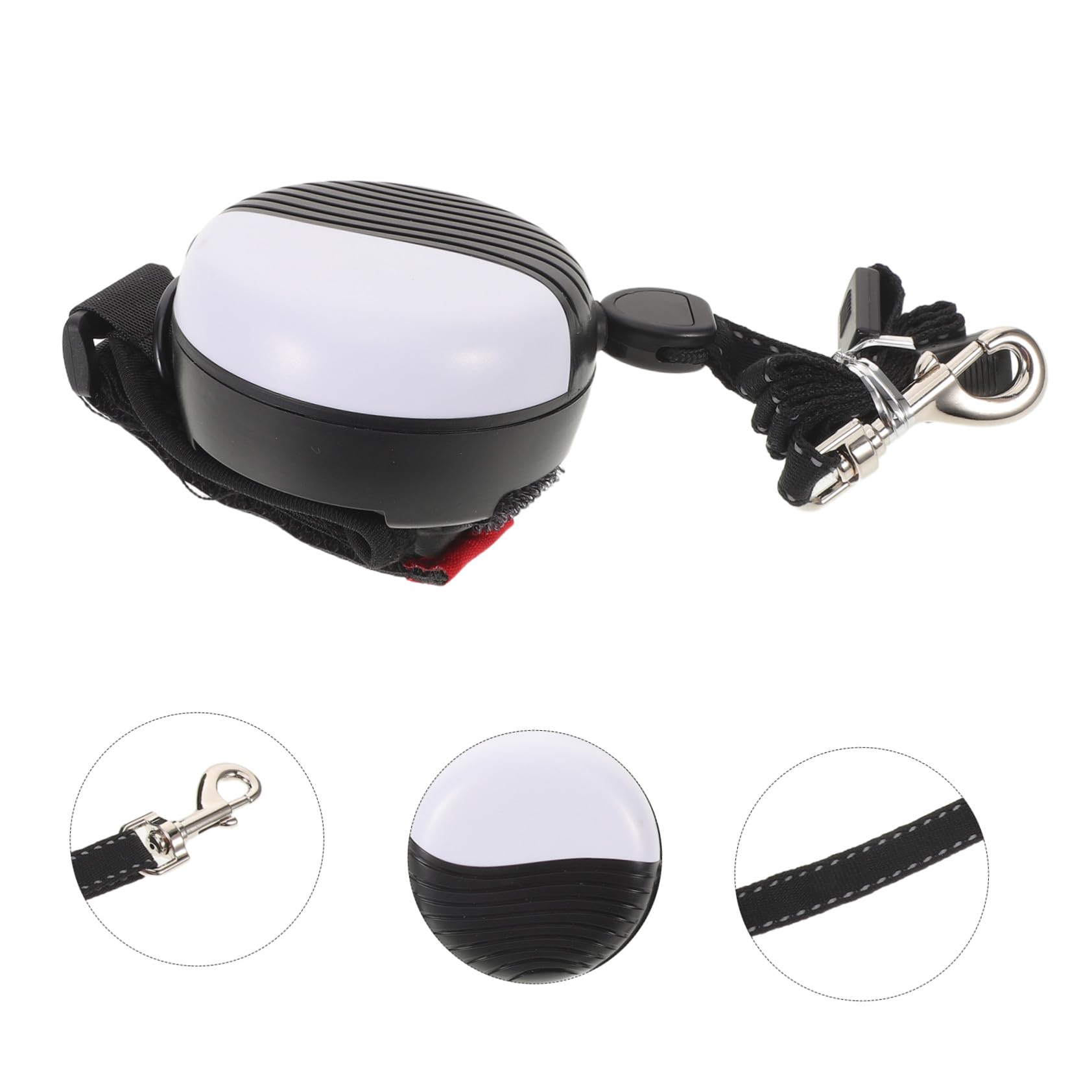 Hohopeti Laisse Rétractable pour Chien Dragonne Autour du Poignet, Corde Télescopique de 3 Mètres en Abs, Confortable Mains pour Promenade et Jeu en Extérieur