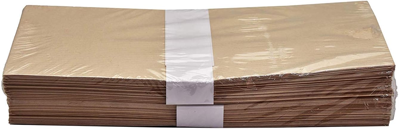 AccuPrints Brown Envelope for Office Thickness 90 gsm | Size 4.5 by 10 inch (Pack of 100)