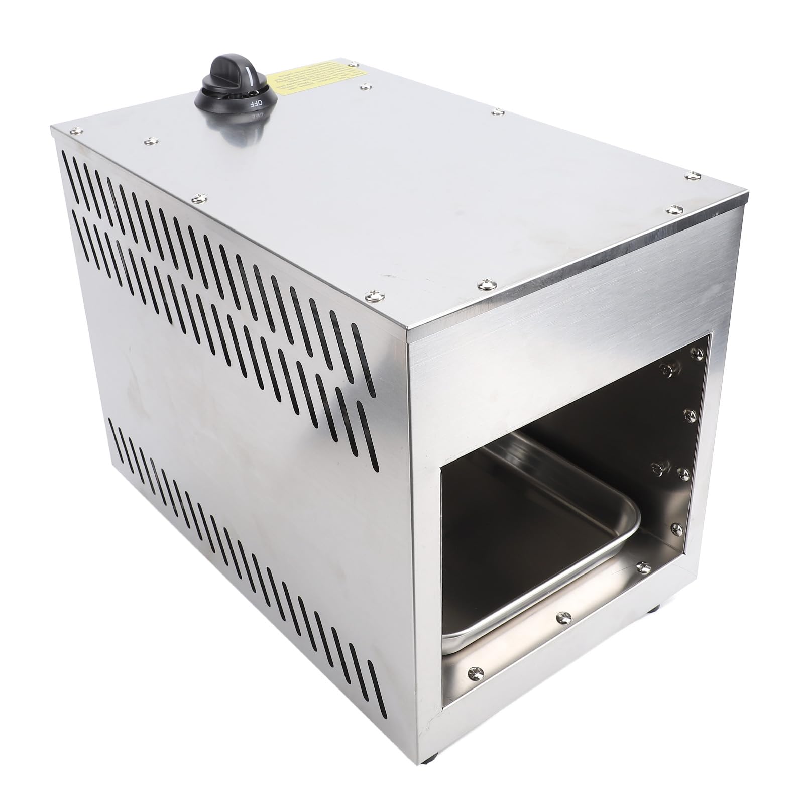 Tnfeeon Tostadora Comercial, Tostadora Industrial Resistente de Acero Inoxidable de 4000 W para Pan, Bagel, Encimera, Restaurante Eléctrico