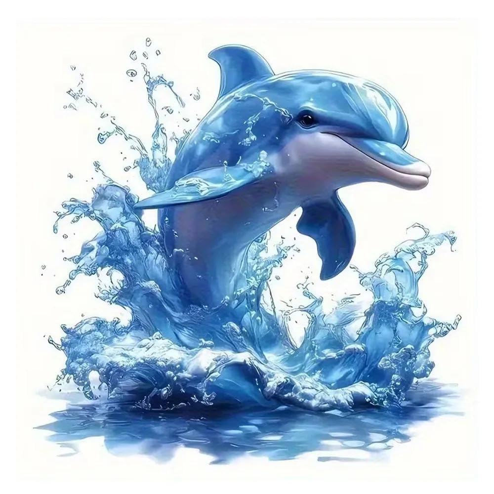 Dolphin Vinyl Decal Car Accessories Sticker Scratch Proof Decor Camper Windows Graffiti Decal(10cm)