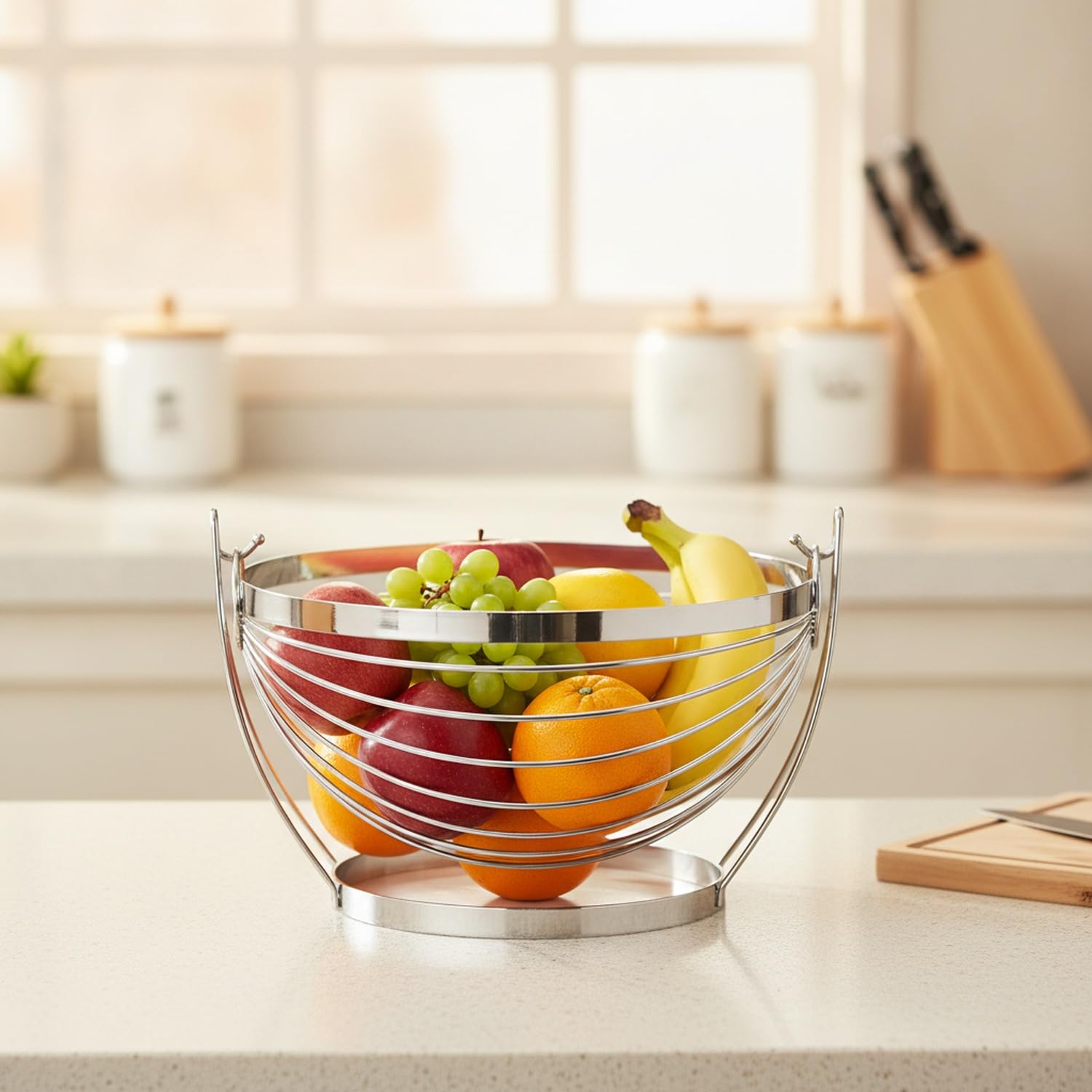 Fruttiera in Acciaio Inox, 1 PC