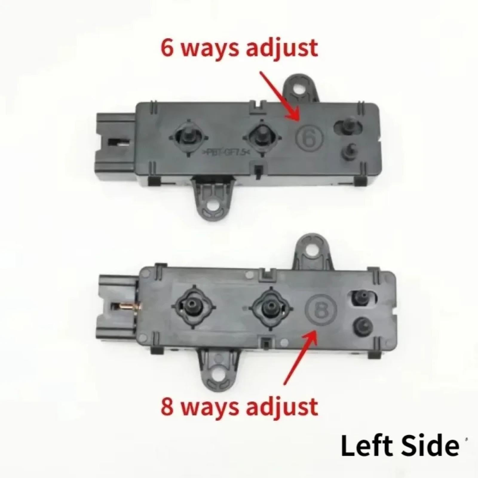 Interrupteur de siège électrique pour Nissan X-Trail T32 Qashqai J11 2015-2021, Interrupteur de réglage de siège Avant électrique 87062-2DR0D-A193/87012-2DR0D-A193