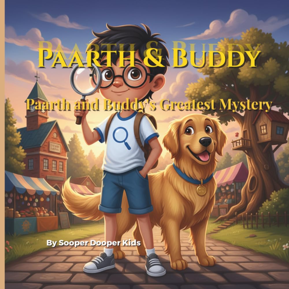 Paarth & Buddy The Garden Mystery: Kids Illustrated Detective Stories (Paarth & Buddy Detective Stories)