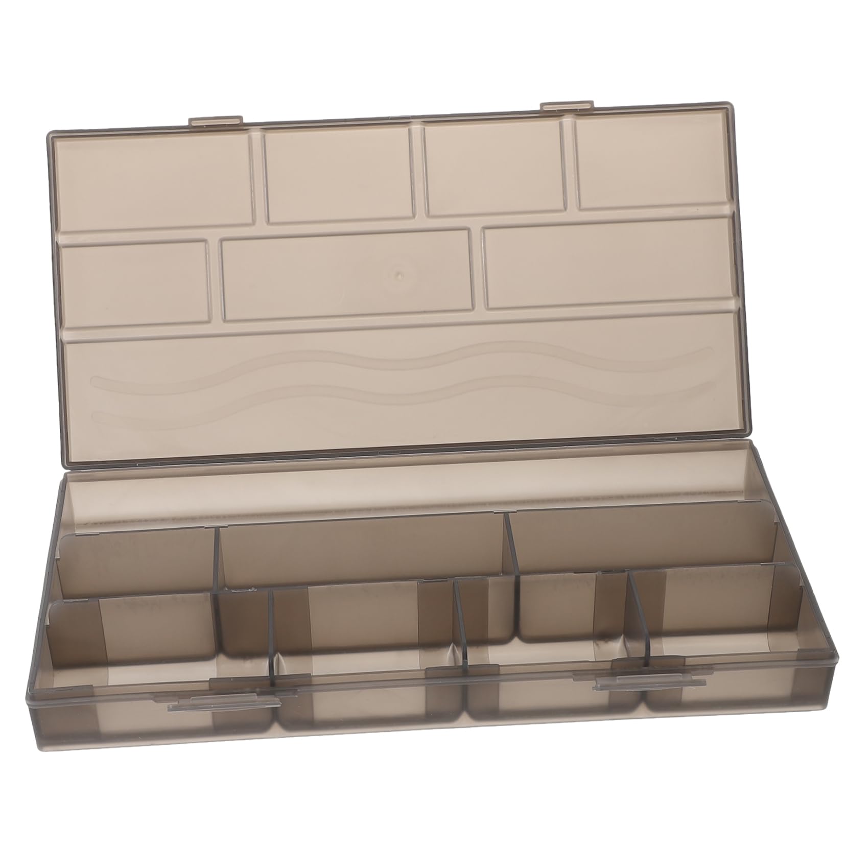 IWOWHERO Hairdressing Tool Storage Box Styling Tool Organizer Box Plastic Comb Storage Case for Barbershop Color