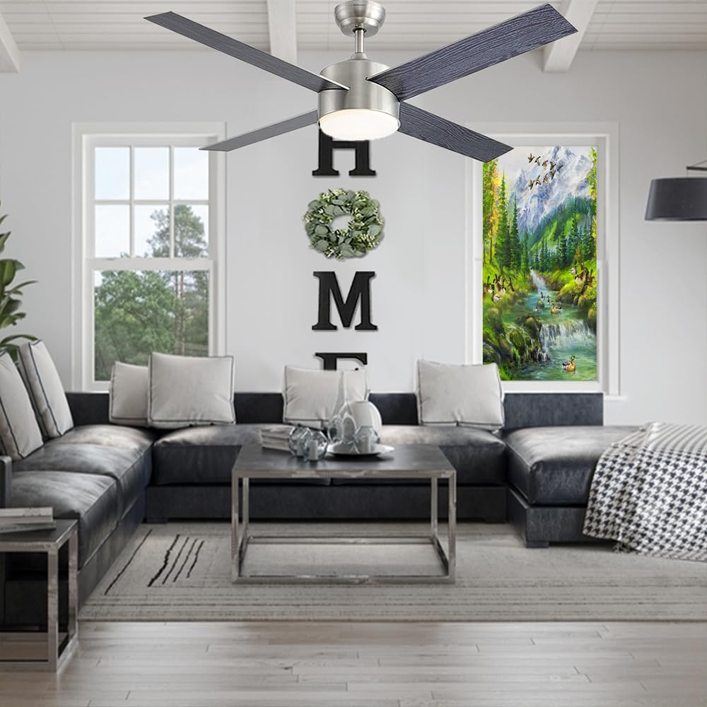 Brebasf Watercolor Wildlife Ducks Design Window FilmRustic Oil Painting Spring Forest Snow Mountain Mallard Ducks Suitable for Living Room,Kitchen,Bathroom-35.4W x78.7L in x1Pcs