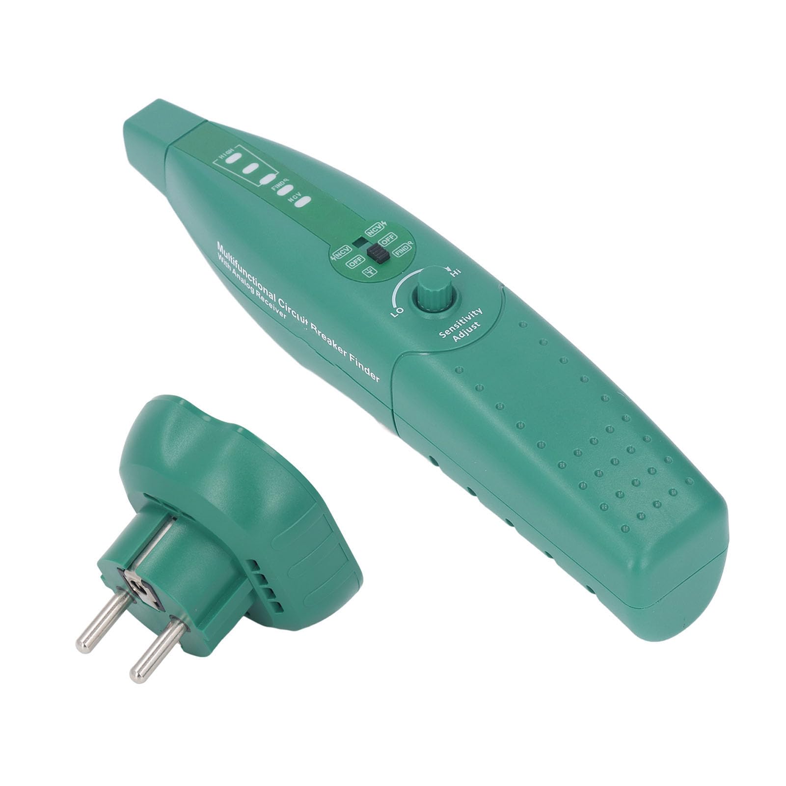 Détecteur de Disjoncteur, Testeur électrique, Localise les Fusibles les Disjoncteurs, Testeur de Prise de Commutateur D'air de Sortie électrique avec 3Indicateurs et Alarme Sonore