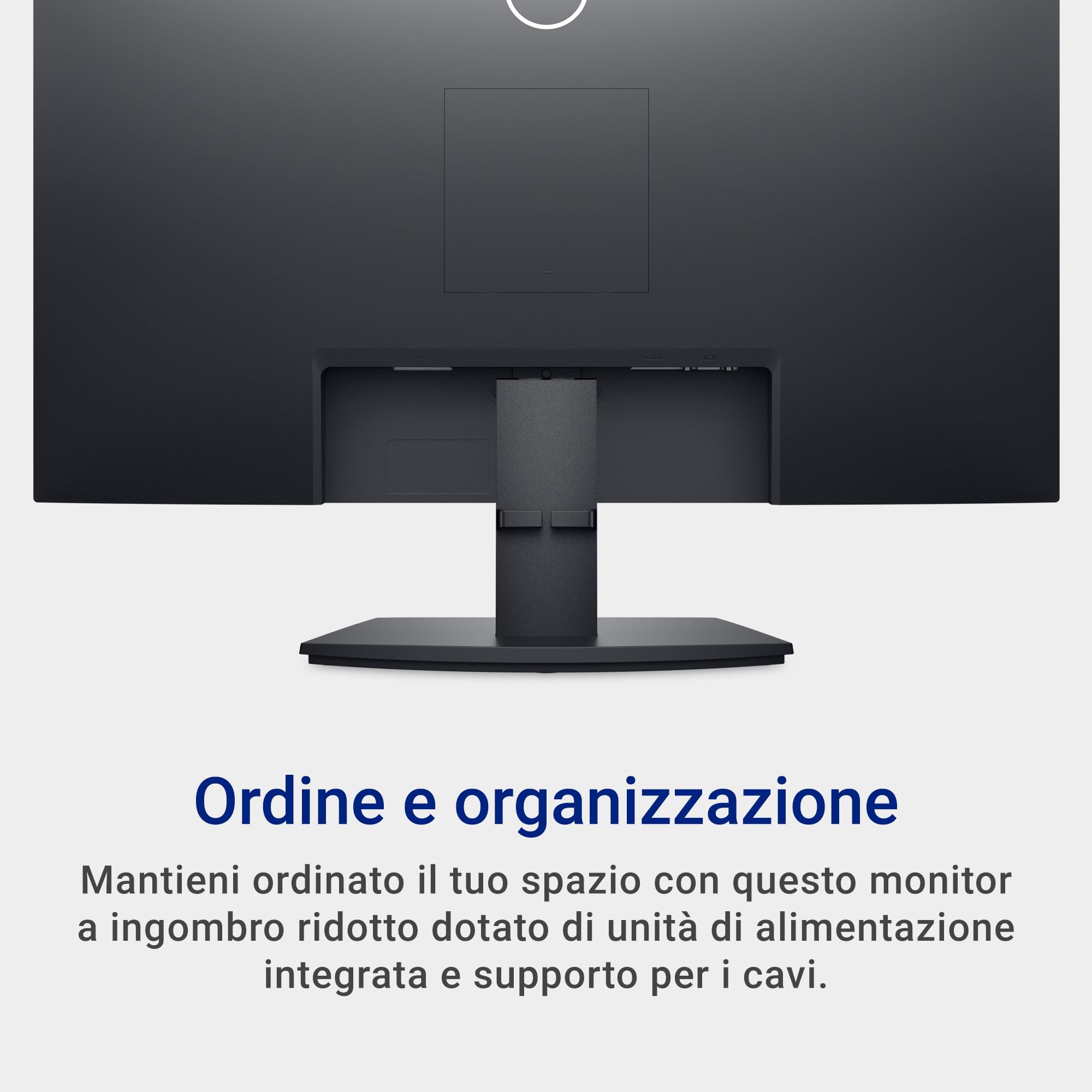 Dell SE2725H 27" Full HD (1920x1080) Monitor, 75Hz, VA, 5ms, VESA (100x100mm), HDMI, VGA, 3 Anni di Garanzia, Nero