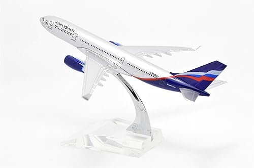 Miniatura 8 de TANG DYNASTY (TM 1400 6.3 in Air Bus A330 Aeroflot Metal Avión Modelo Avión Modelo Avión Juguete Modelo