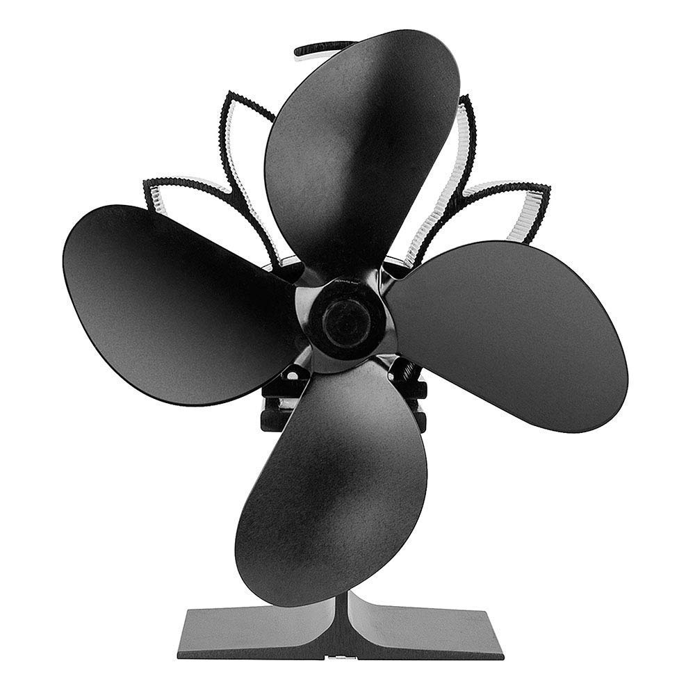 Buy Heat driven stove fans Quiet fans for wood stoves 4blade heat