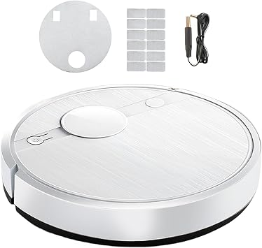 Robot Sweeper - Wet & Dry Vacuum Cleaner, Smart Automatic Robot Vacuum Cleaner | USB Charging Robot Vacuum Cleaner, Vacuum Cleaner for Cleaning Floor Hair,Carpet,Dust,Debris and Dirt According to