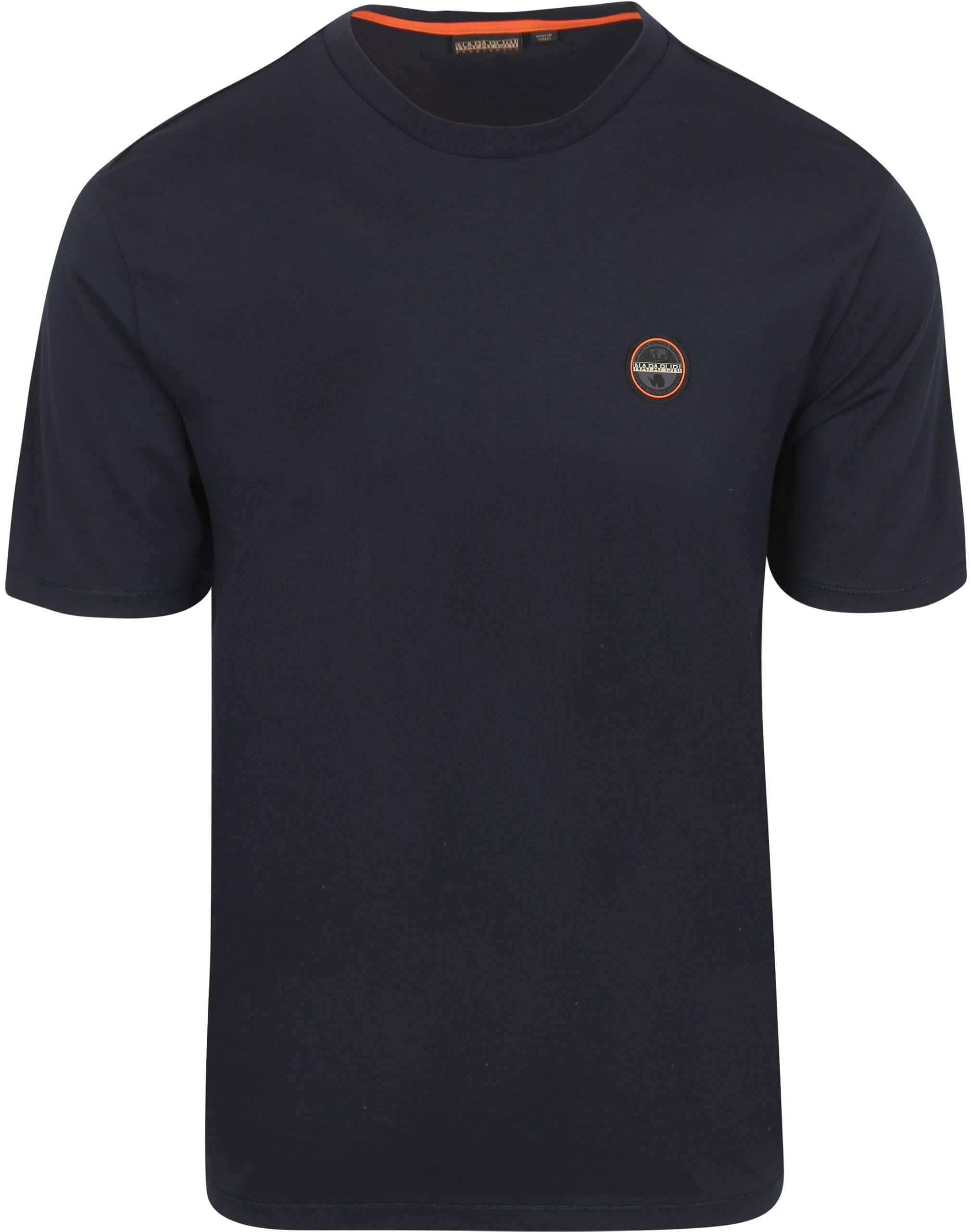 Napapijri Men's Badge Short Sleeve T-Shirt - Blue Marine - XL