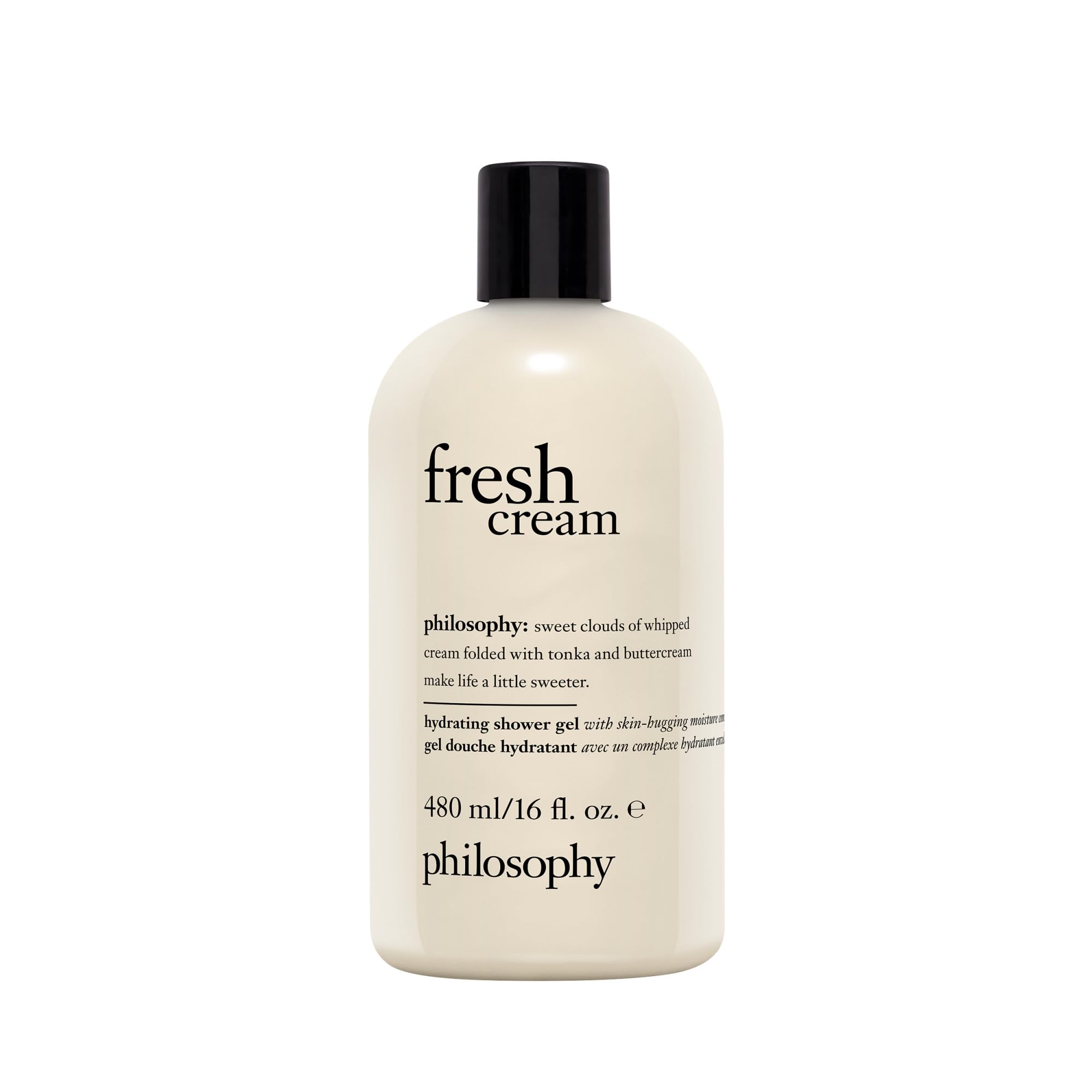 philosophy hydrating shower gel fresh cream, 480ml