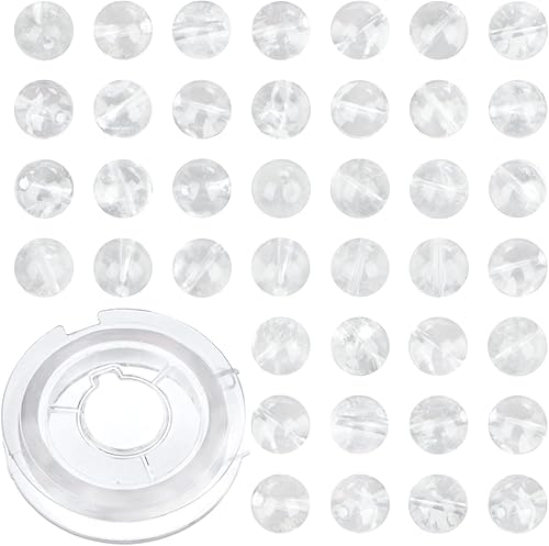 Miniatura 9 de 100 cuentas redondas sueltas de ónix negro natural de 0.315 pulgadas para fabricación de joyas con cordón elástico de cristal Ónix negro,Cristales