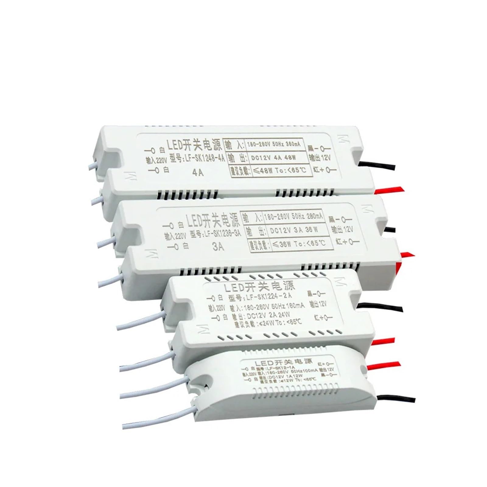 1 Uds. Fuente de alimentación conmutada LED DC12V DC/24V caja de maquillaje con espejo inteligente armario espejo de baño fuente de alimentación de conducción(5A12V 60W)