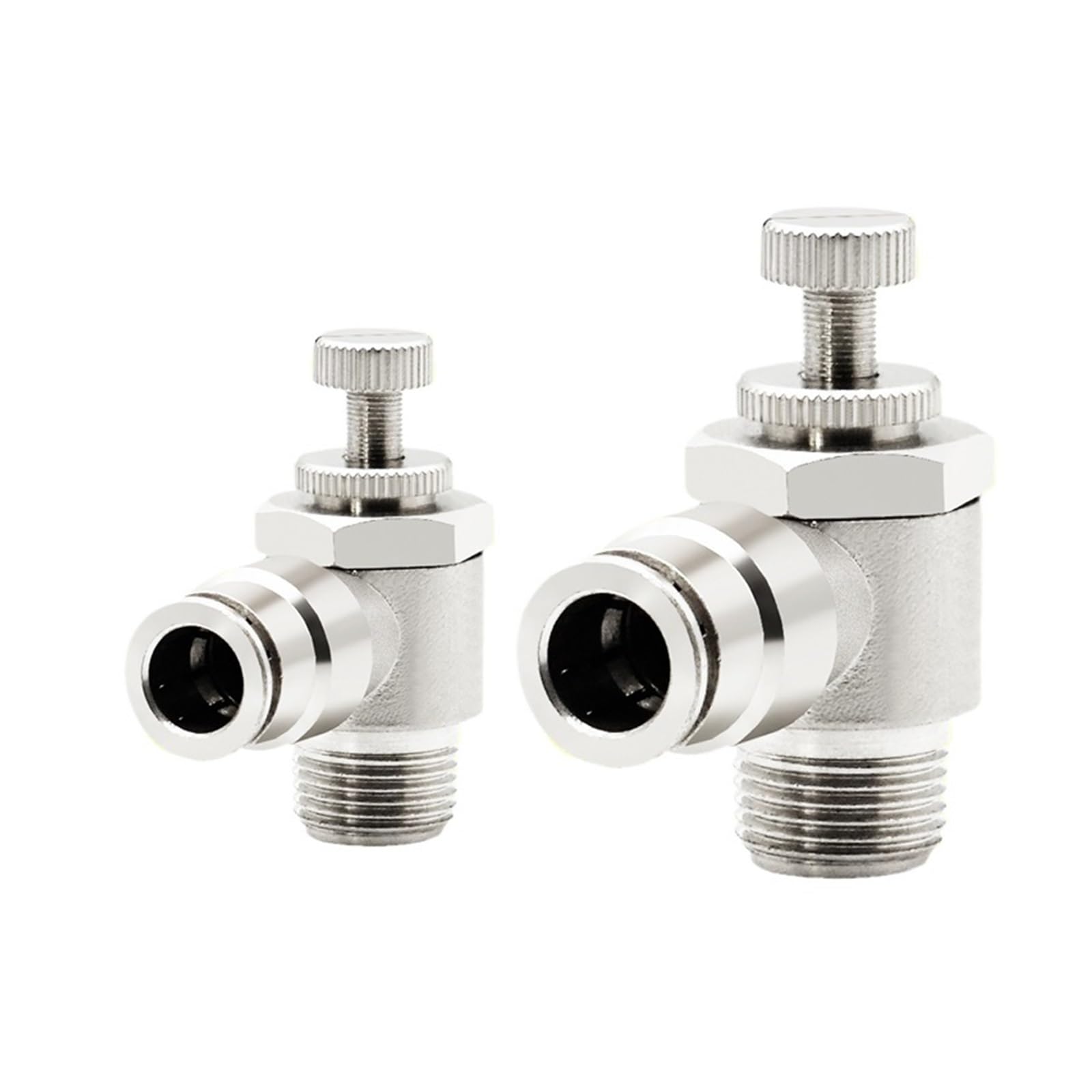 WQGQPXOB 6PCS Trachea Pneumatic SL4/6/8/10/12mm Cylinder Speed Throttle External Thread(SL6-M5)