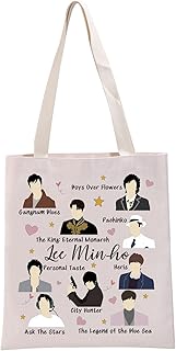Actor Inspired Gift Lee Min-H Tote Bag Korean Drama Lover Handbag South Korean Culture Gift
