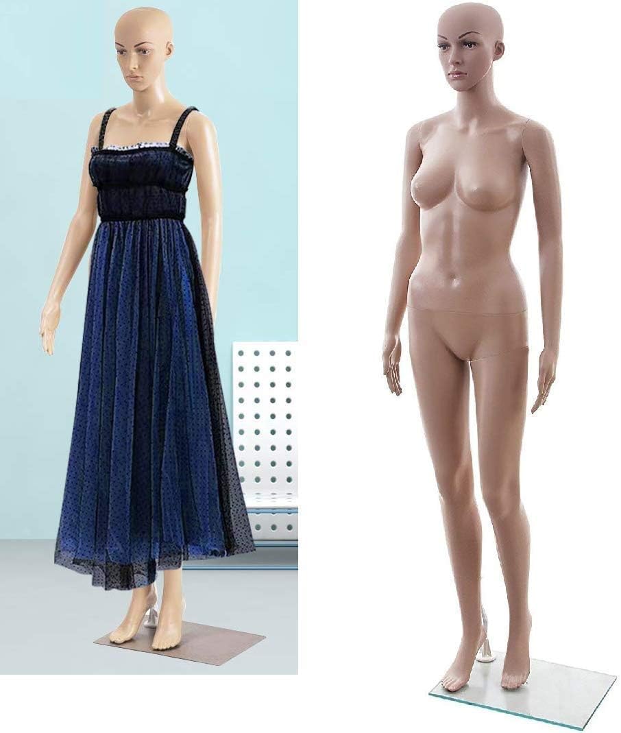 Dianna Sales Mannequin Dress Model Full Body Detachable Female with Metal Stand - (Pack Of 1)