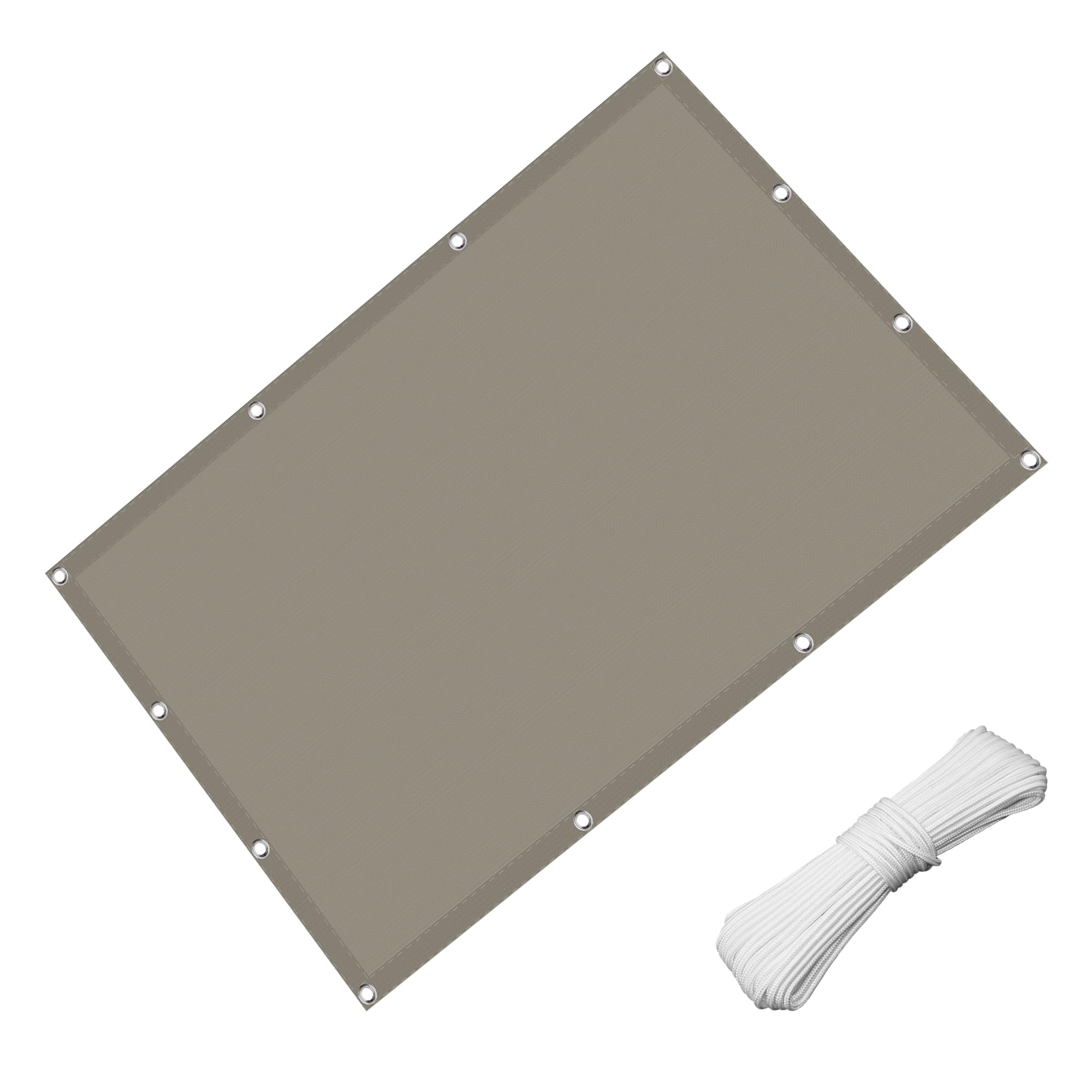 Voile d'ombrage anti-UV 98% de 2.9 x 5 m pour une fraîcheur maximale