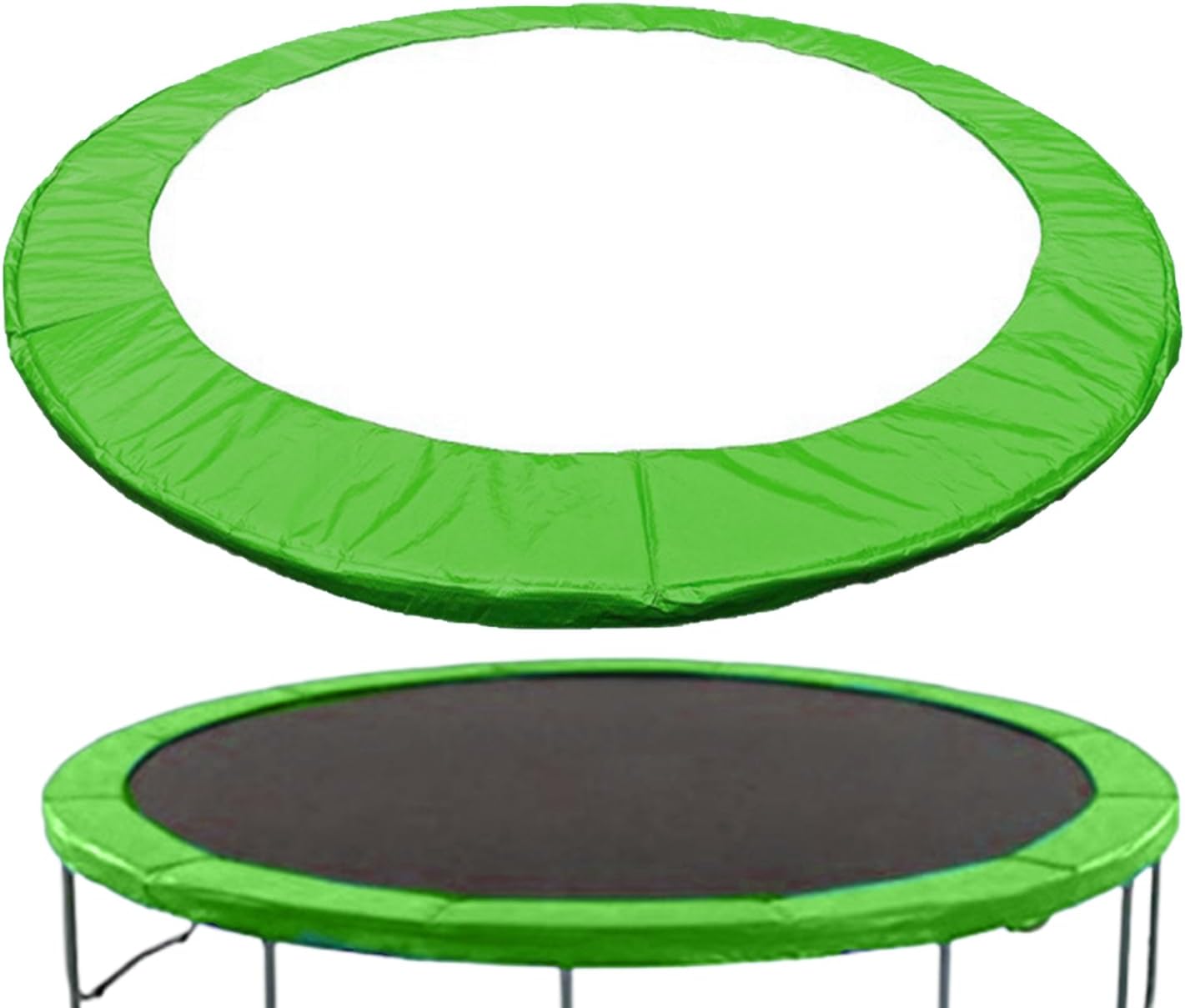 Round Spring Cover Trampoline Replace Pad, 6ft/8ft/10ft Replacement Trampoline Safety Pad,Spring Cover,Waterproof Accessories