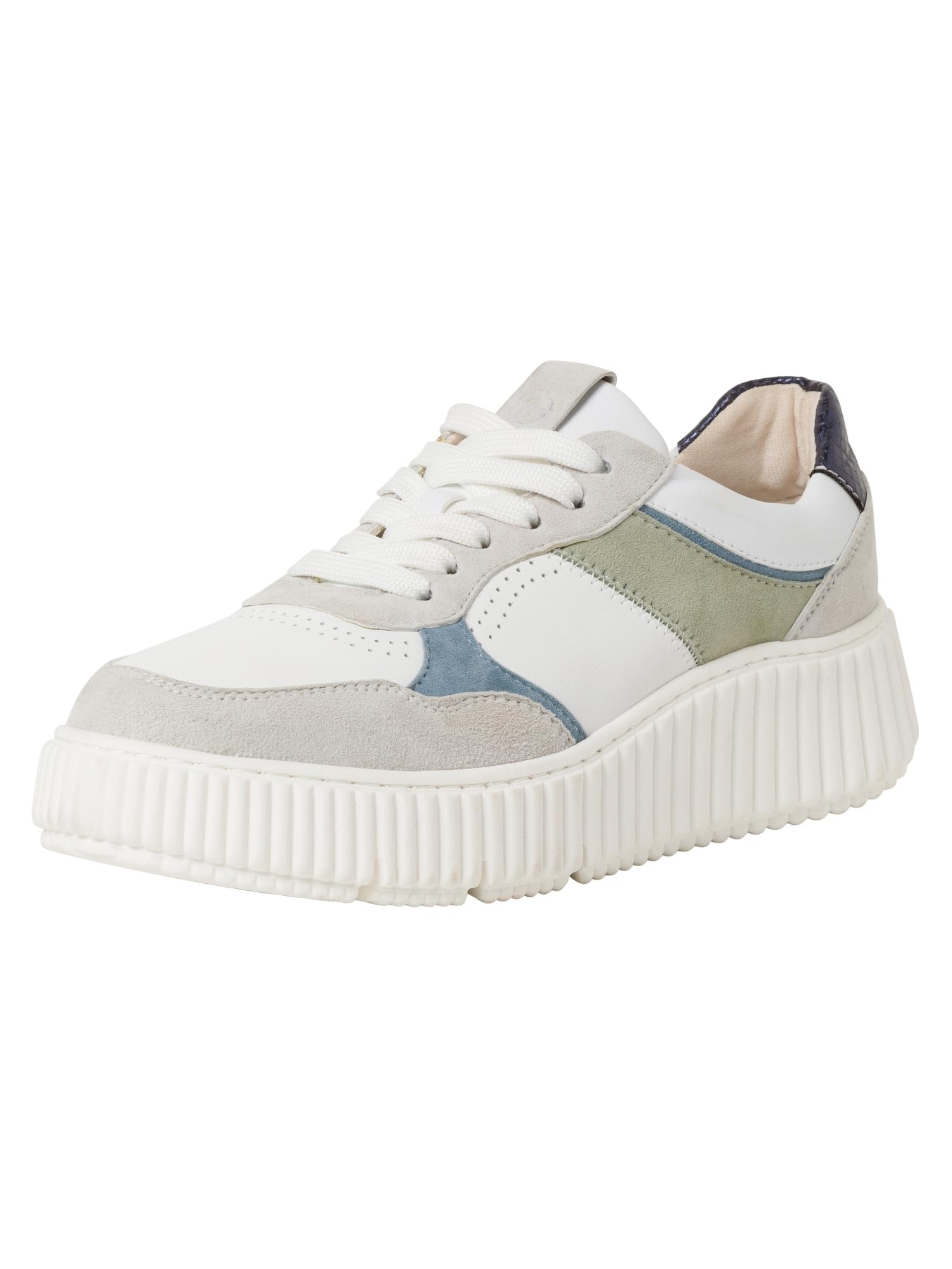 Tamaris Lace-Up Women's Sporty, Lt Grey Comb, 3.5 UK