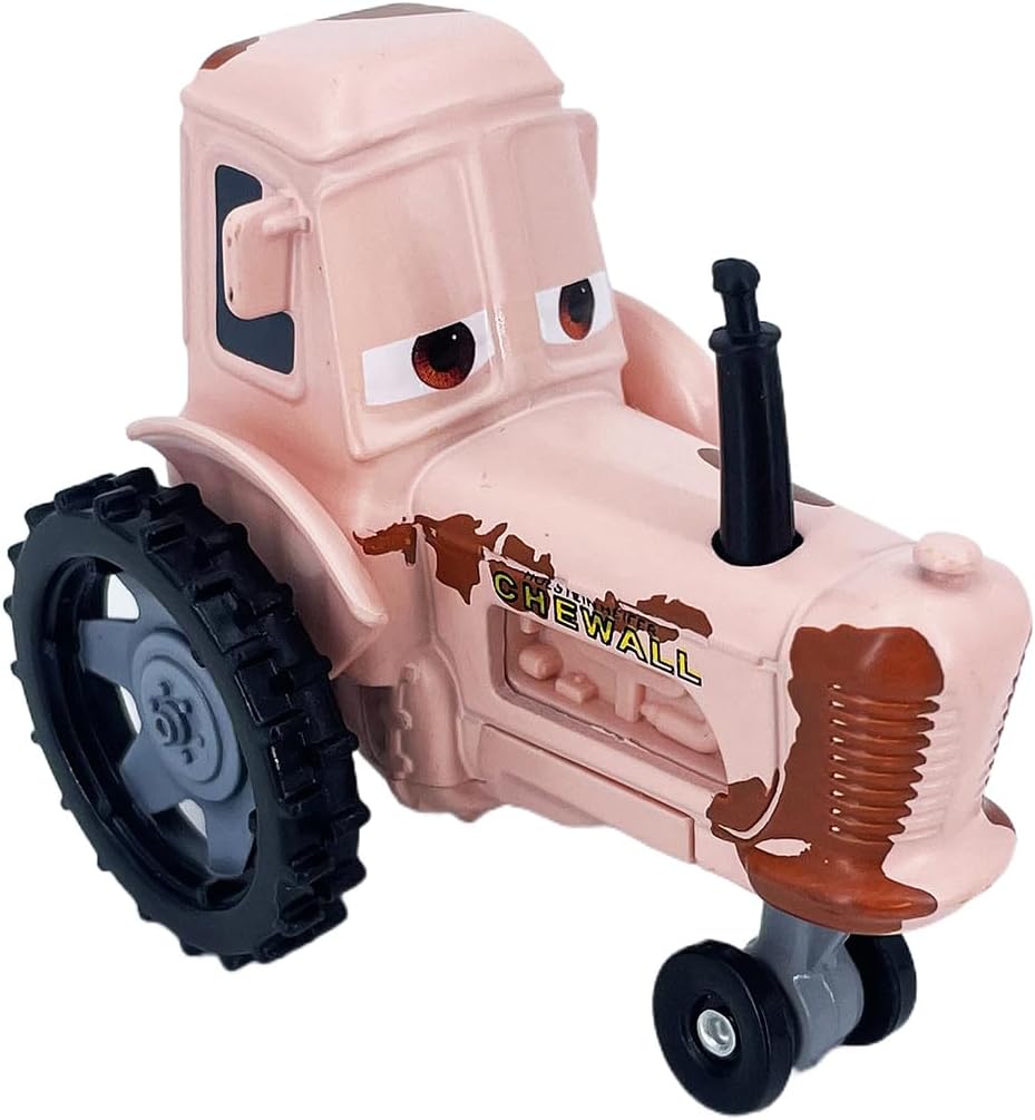 2PCS Portable Small Toy Car 1:55 Diecast Model Metal Body Racers for Preschool Kids 3+ Year Boy Gift (Orange+Pink)