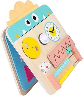 Toyvian Quebra-Cabeça Placa Ocupada Brinquedos Educativos Crianças Brinquedos Educativos Brinquedos Infantis Brinquedo De Desbloqueio De Madeira Placa Ocupada De 4 Lados Placa Ocupada