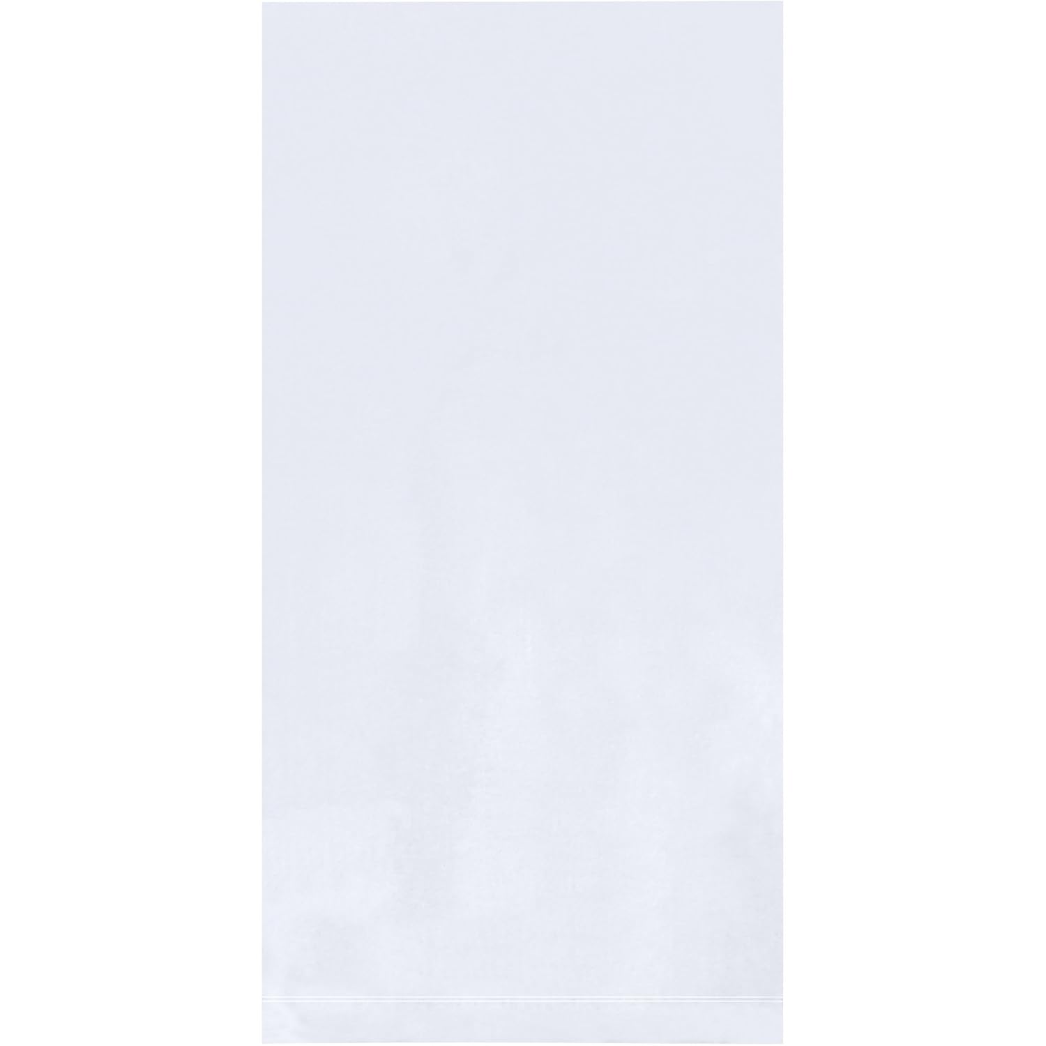 Aviditi 3 x 3 Flat Open Top Clear Plastic Poly Bags for Party Favors, Gifts, Parts, Storage, Packaging, and More, 1.5 Mil (Case of 1000)