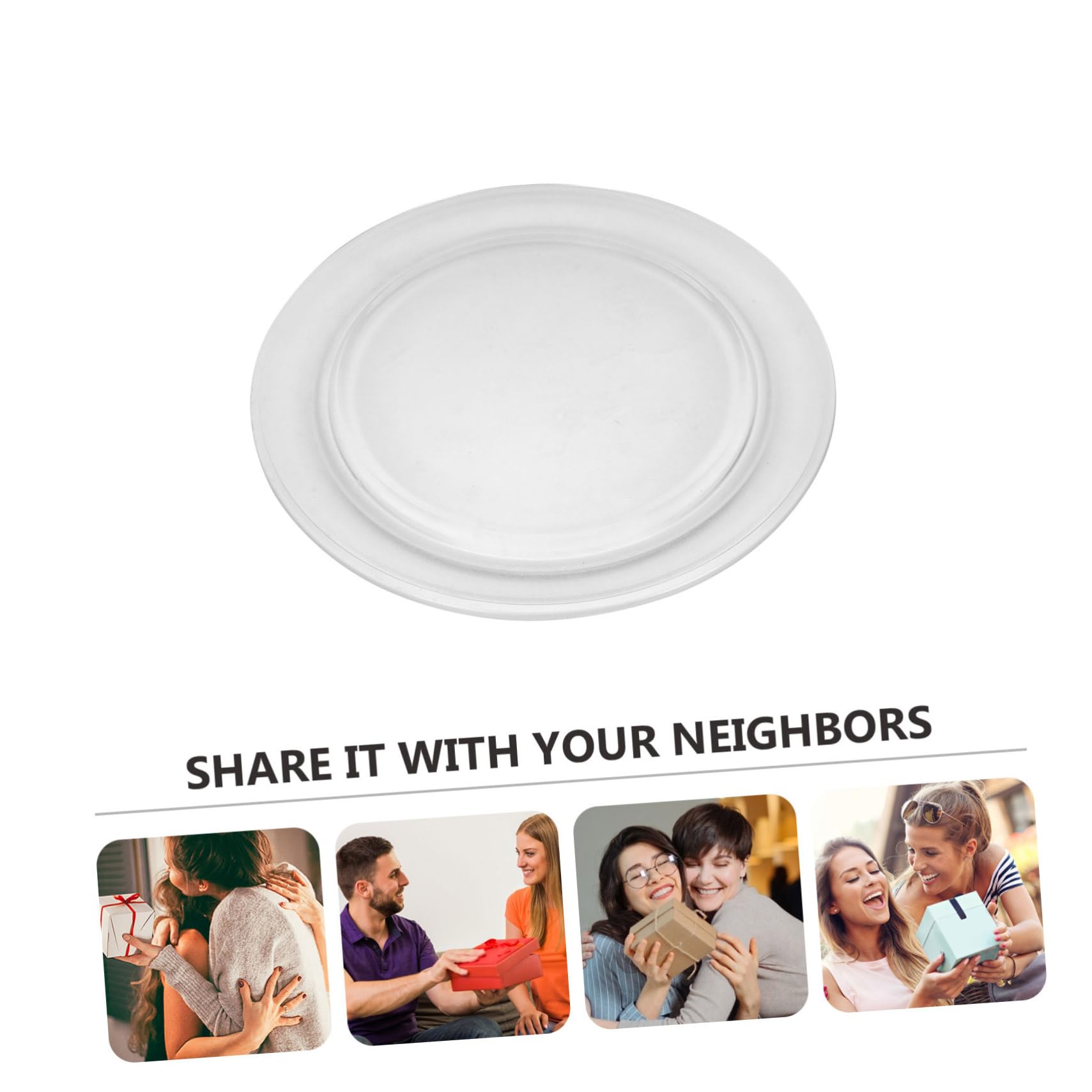 27cm Plateau Tournant en Verre Remplacement, pour Micro-ondes
